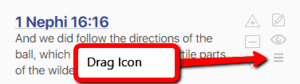 Drag Icon