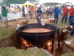 Seething pot