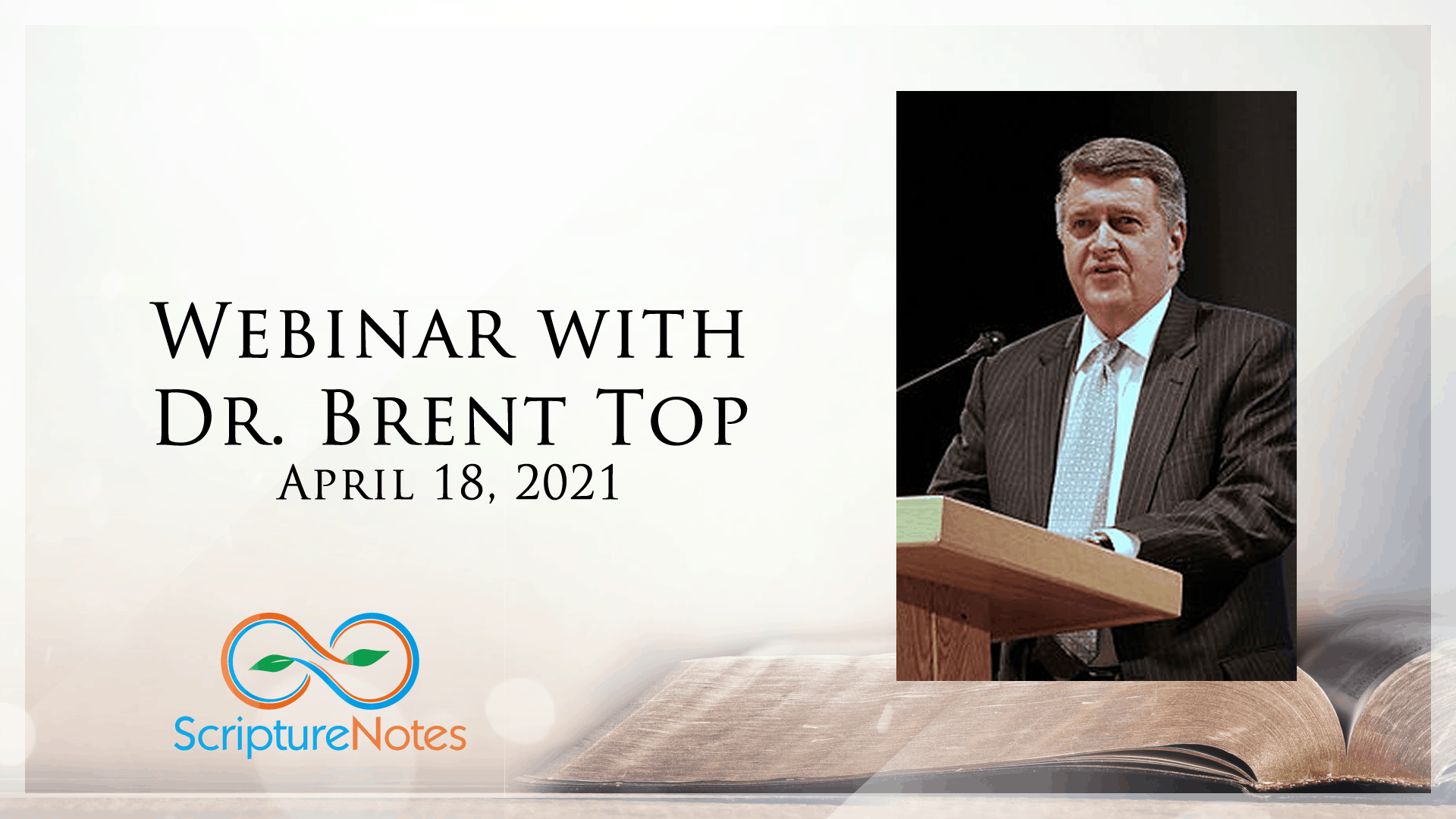 Webinar with Brent Top