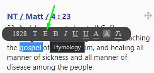 Etymology dictionary