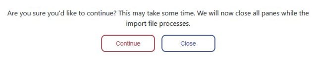 Import popup 1