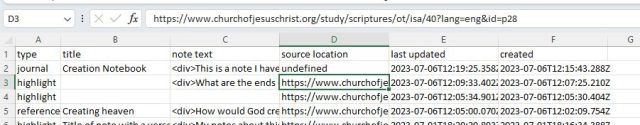 csv file example