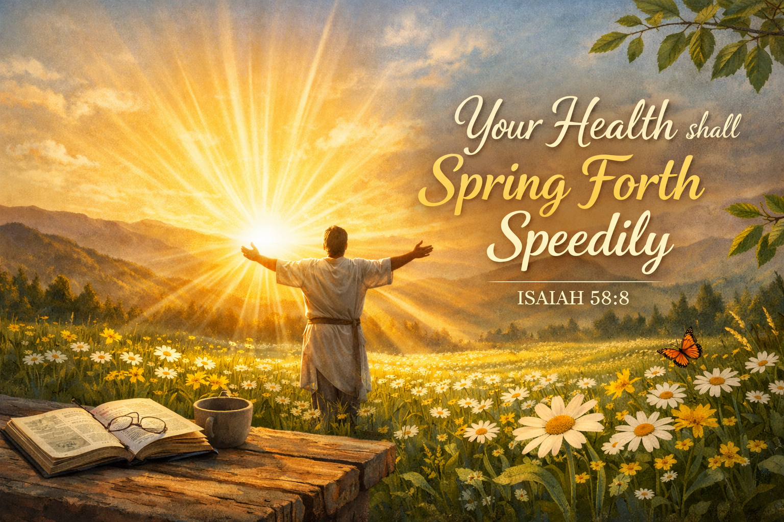 Fasting - your health shall spring forth speedily